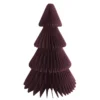 Red Christmas Tree Honeycomb Centrepiece 35cm