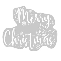 Christmas Let It Snow Window Sticker