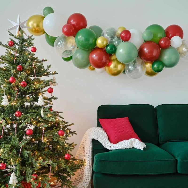 Merry Little Christmas Balloon Arch 45 Pk 2 Merry Little Christmas Balloon Arch 45 Pk - Image 2