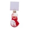 Christmas Snowman Merry Everything Place Card Holders 6cm 5 Pk