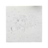 Merry Christmas Metallic Stars Lunch Napkins 20 Pk