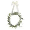Christmas Wreath Nordic Noel Chair Decorations 10cm 4 Pk