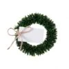 Christmas Wreath Rustic Christmas Place Cards 8.5cm 4 Pk