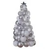 Christmas Tree Silver Glitter Balloon Kit Latex Balloons 110 Pk