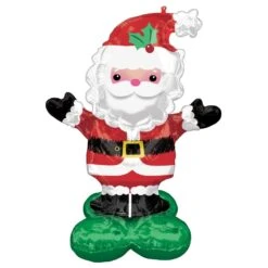 Christmas Santa AirLoonz Foil Balloon 101cm X 134cm