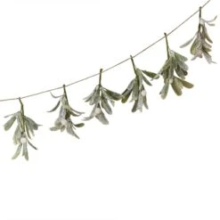 Christmas Mistletoe Nordic Noel Garland 2m -Decorations Shop christmas garland 6