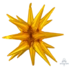 Gold Christmas SuperShape Multi-Balloon Large Magic Star Shaped Balloon 76cm X 88cm