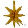 Gold Christmas SuperShape Multi-Balloon Small Magic Star Shaped Balloon 45cm X 50cm