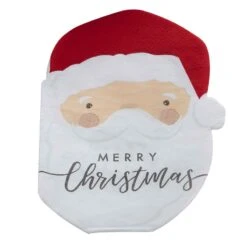Christmas Silly Santa Lunch Napkins 16cm X 12cm 16 Pk 5 Christmas Silly Santa Lunch Napkins 16cm X 12cm 16 Pk -Decorations Shop christmas lunch napkins 3
