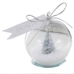 Christmas Silver Glitter Place Card Holders 6cm 4 Pk -Decorations Shop christmas misc accessories 7