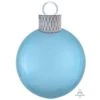 Pastel Blue Christmas Orbz & Ornament Kit Shaped Balloon 38cm X 50cm