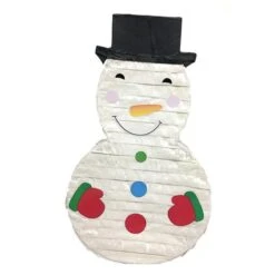 Christmas Snowman 2D Pinata 45cm X 27cm X 9cm