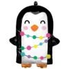 Christmas Penguin Shaped Balloon 38cm X 45cm