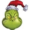 SuperShape How The Grinch Stole Christmas Shaped Balloon 66cm X 73cm