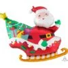 Christmas SuperShape Santa's Sleigh Shaped Balloon 76cm X 71cm