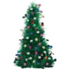 Christmas Tinsel Tree & Ornaments Centrepiece 61cm
