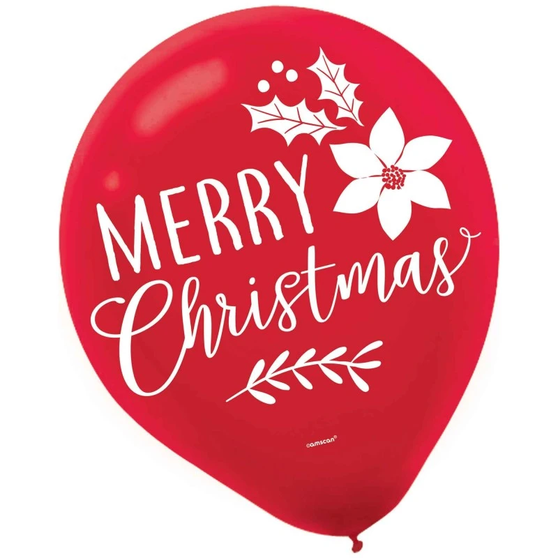 Teardrop Traditional Christmas Merry Christmas Latex Balloons 30cm Pack Of 15 1 Teardrop Traditional Christmas Merry Christmas Latex Balloons 30cm Pack Of 15