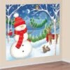 Christmas Winter Friends Wall Scene Setters 2 X 165cm X 85cm Pack Of 2