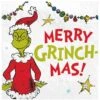 Christmas Dr. Seuss The Grinch Merry Grinchmas! Beverage Napkins Pack Of 16