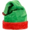 Christmas Elf Plush Hat Adult Size
