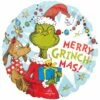 Christmas Merry Grinch-Mas! Dr Seuss The Grinch Round Foil Balloon 45cm
