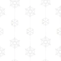 Snowflake Rustic Christmas Garland 5m -Decorations Shop office party garland