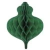 Christmas Green Bauble Honeycomb Hanging Decoration 40cm
