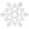 Christmas Large Snowflake Foil Cutout 38cm