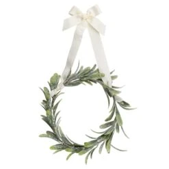 Christmas Wreath Nordic Noel Chair Decorations 10cm 4 Pk -Decorations Shop office party misc decorations