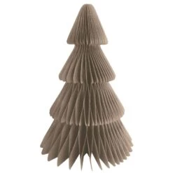 Natural Christmas Tree Honeycomb Centrepiece 20cm -Decorations Shop office party natural centrepiece