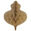 Christmas Natural Bauble Honeycomb Hanging Decoration 40cm