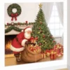 Christmas Santa Claus Wall Scene Setters 165cm X 85cm 2 Pk