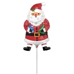 Christmas Mini Snowy Santa Shaped Balloon