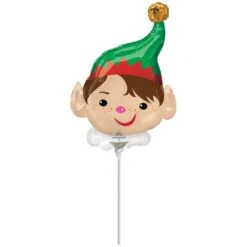 Christmas Adorable Elf Mini Shaped Balloon